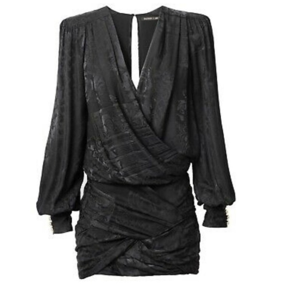 Balmain x HM Elegant Black Dress